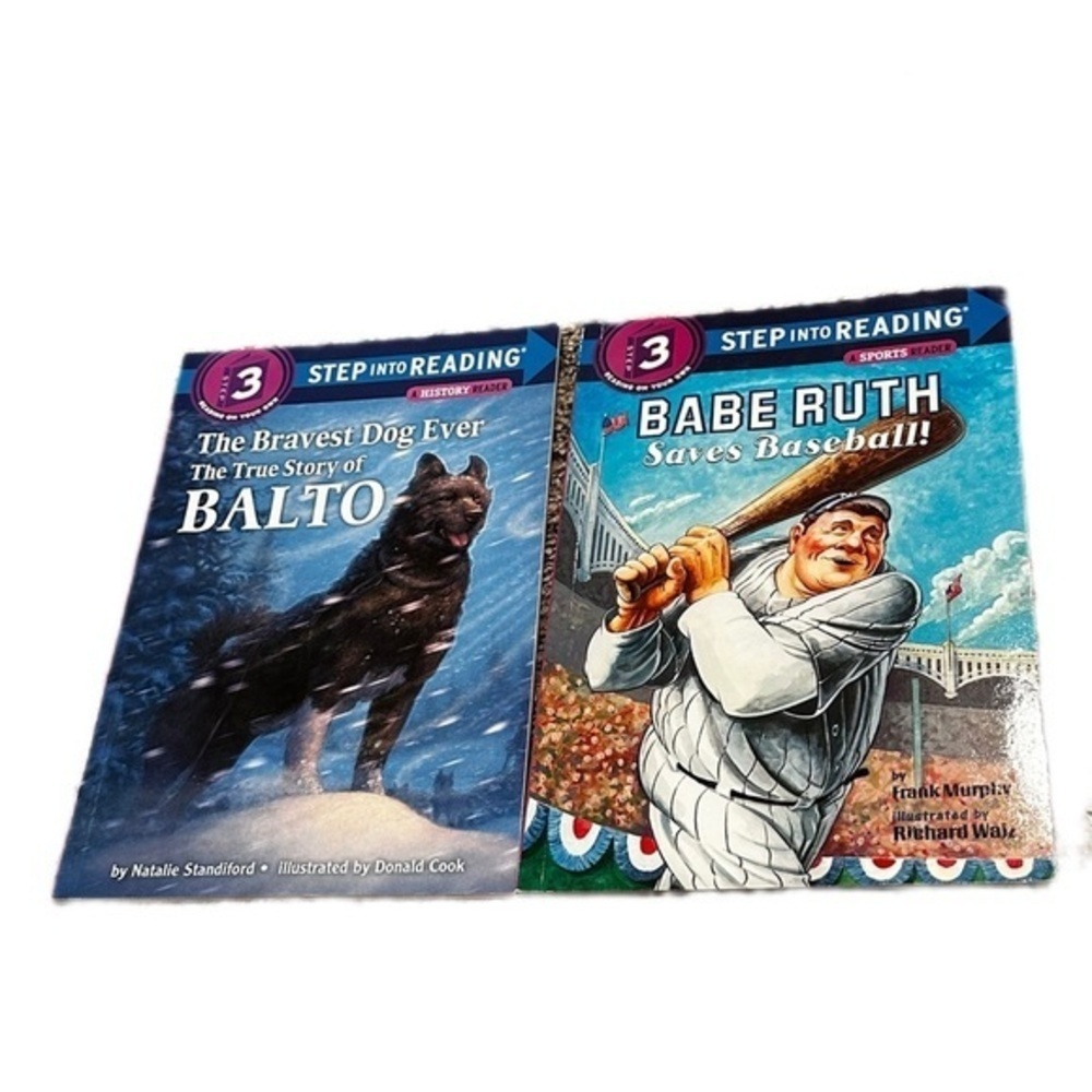 Easy Read Level 3 Books - Balto and Babe Ruth​